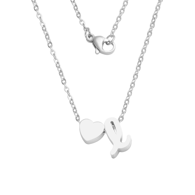 Fashion Letter Stainless Steel Necklace