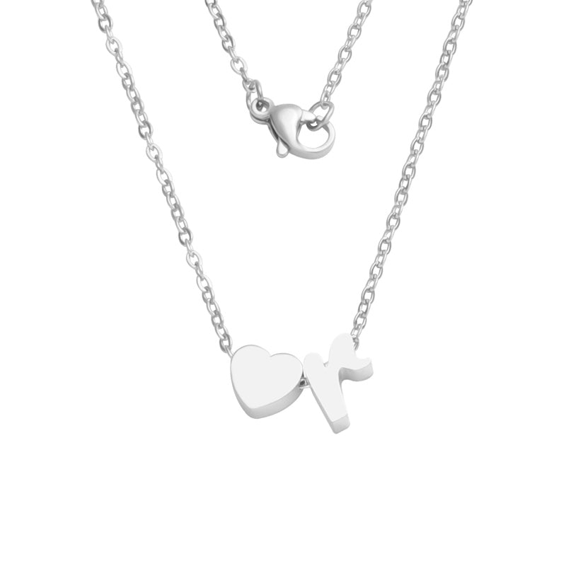 Fashion Letter Stainless Steel Necklace