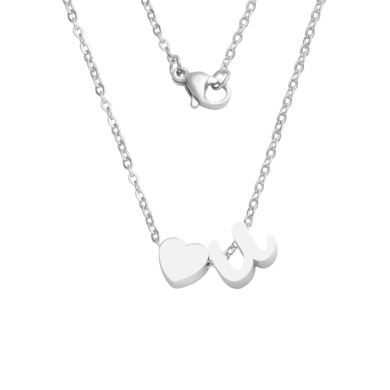 Fashion Letter Stainless Steel Necklace