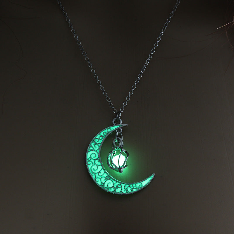 Wholesale Jewelry Luminous Tree Of Life Pendant Necklace Gooddiy