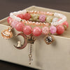 Elegant Lady Heart Shape Cat Artificial Crystal Women's Bracelets