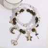 Elegant Lady Heart Shape Cat Artificial Crystal Women's Bracelets