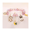 Elegant Lady Heart Shape Cat Artificial Crystal Women's Bracelets