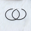 1 Pair Retro Solid Color Stoving Varnish Metal Ear Studs