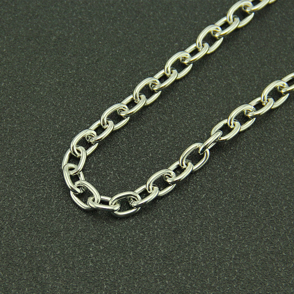 Hip-hop Punk Solid Color Alloy Men's Waist Chain