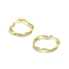 1 Piece Simple Style Geometric Plating Sterling Silver Earrings