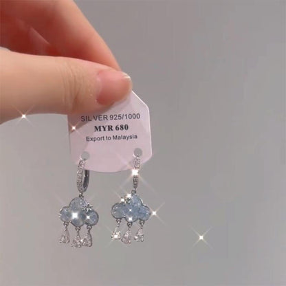 Wholesale Jewelry Sweet Butterfly Alloy Plating Drop Earrings