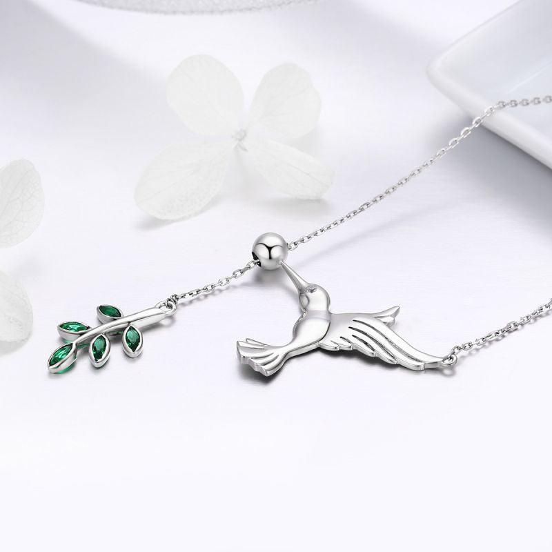 Casual Cute Little Bear Cat Butterfly Sterling Silver White Gold Plated Glass Zircon Necklace In Bulk