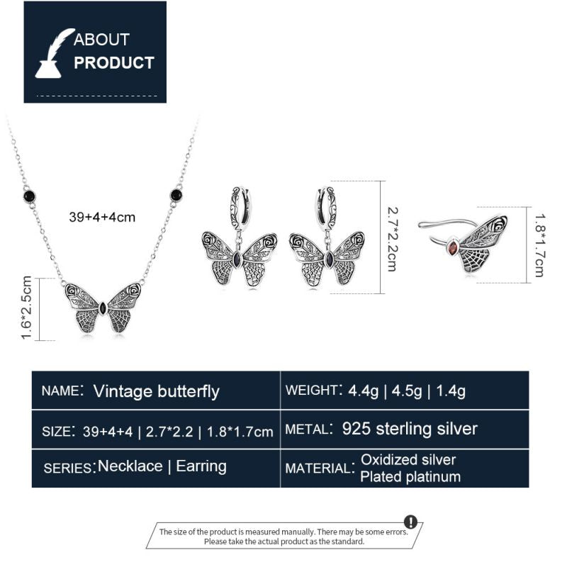 Casual Cute Little Bear Cat Butterfly Sterling Silver White Gold Plated Glass Zircon Necklace In Bulk