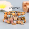 Bohemian Geometric Butterfly Wood Women's Bracelets