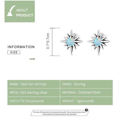 1 Pair Simple Style Star Moon Inlay Sterling Silver Zircon Drop Earrings