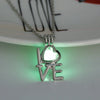 Wholesale Jewelry Luminous Mermaid Pendant Necklace Gooddiy