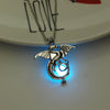 Wholesale Jewelry Luminous Mermaid Pendant Necklace Gooddiy