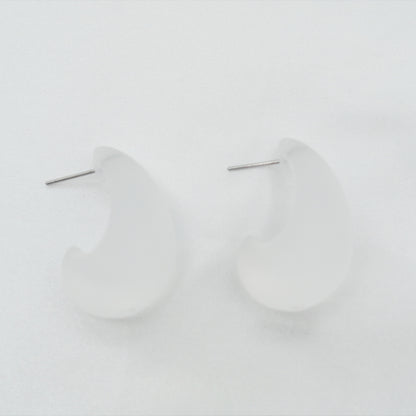 1 Pair Simple Style Water Droplets Arylic Ear Studs