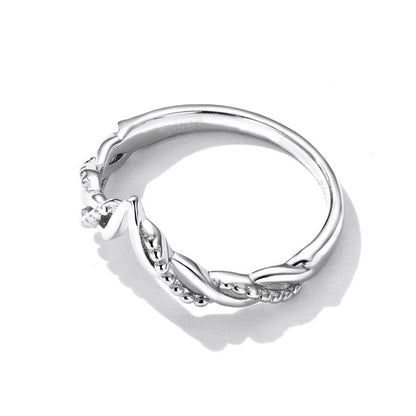 Casual Airplane Sterling Silver Zircon Rings In Bulk