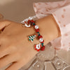 Cute Simple Style Santa Claus Artificial Pearl Wholesale Bracelets