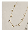 Simple Style Heart Shape Sterling Silver Necklace In Bulk