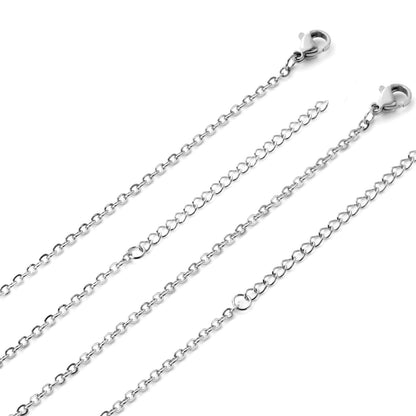 Simple Style Geometric Stainless Steel Plating Necklace 1 Piece