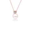 Elegant Retro Lady Ball Stainless Steel Plating Inlay Artificial Pearls 18k Gold Plated Necklace