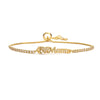 Elegant Classic Style Heart Shape Butterfly Copper Plating Chain Zircon 18k Gold Plated Bracelets