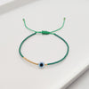 Simple Style Devil's Eye Glass Glass Beaded Women's Bracelets