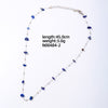 Ig Style Elegant Simple Style Irregular Geometric Stainless Steel Natural Stone Plating White Gold Plated Necklace