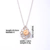 Ig Style Elegant Original Design Water Droplets Copper Plating Inlay Pearl Zircon White Gold Plated Gold Plated Pendant Necklace