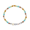 Vintage Style Simple Style Letter Beaded Artificial Crystal Wholesale Bracelets