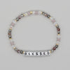 Vintage Style Simple Style Letter Beaded Artificial Crystal Wholesale Bracelets