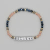 Vintage Style Simple Style Letter Beaded Artificial Crystal Wholesale Bracelets