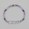 Vintage Style Simple Style Letter Beaded Artificial Crystal Wholesale Bracelets