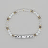 Vintage Style Simple Style Letter Beaded Artificial Crystal Wholesale Bracelets