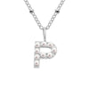 Vintage Style Letter Stainless Steel Plating Pendant Necklace