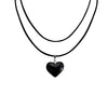 Simple Style Heart Shape Alloy Plating Women's Choker