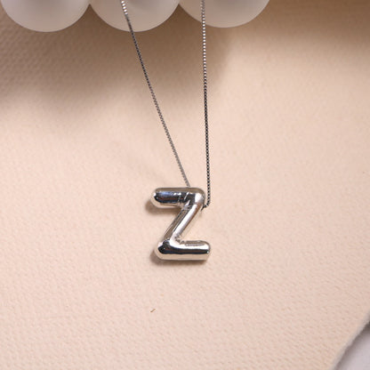 Vintage Style Letter Copper Plating Pendant Necklace