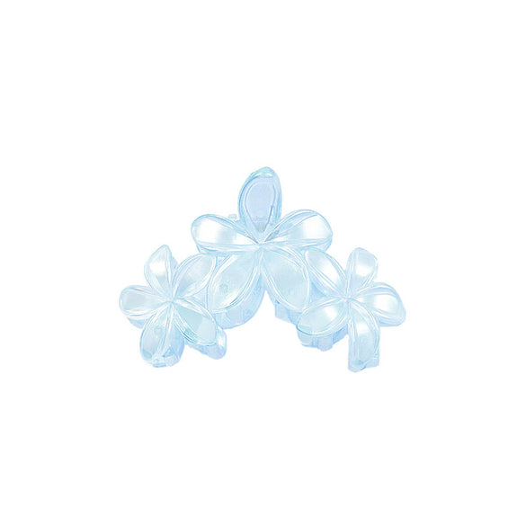 Women'S Sweet Flower Plastic Stoving Varnish Hair Claws