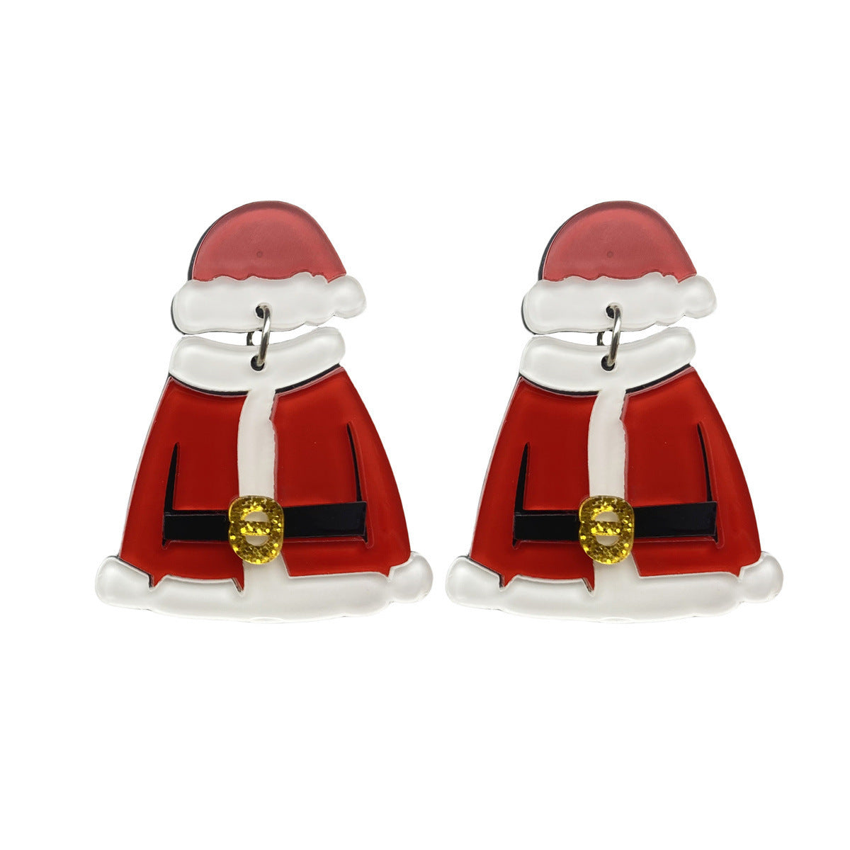 1 Pair Ig Style Santa Claus Elk Arylic Drop Earrings