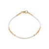 Ig Style Simple Style Round Seed Bead Copper Beaded Knitting Plating 18k Gold Plated Women's Bracelets