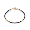 Ig Style Simple Style Round Seed Bead Copper Beaded Knitting Plating 18k Gold Plated Women's Bracelets