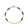 Ig Style Simple Style Round Seed Bead Copper Beaded Knitting Plating 18k Gold Plated Women's Bracelets