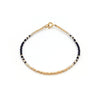 Ig Style Simple Style Round Seed Bead Copper Beaded Knitting Plating 18k Gold Plated Women's Bracelets