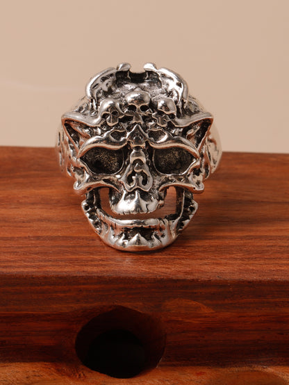 Retro Skull Alloy Unisex Rings