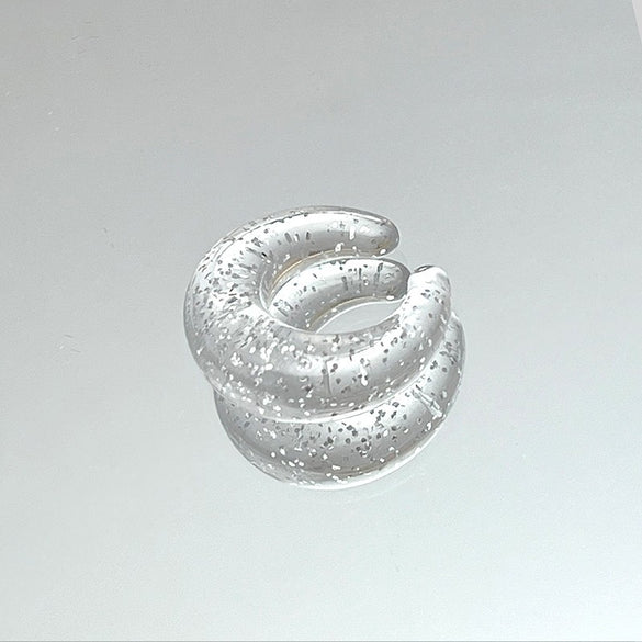 1 Piece Original Design U Shape Resin Ear Cuffs