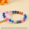 Retro Simple Style Round Natural Stone Beaded Bracelets