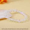 Retro Simple Style Round Natural Stone Beaded Bracelets