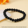 Retro Simple Style Round Natural Stone Beaded Bracelets