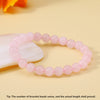 Simple Style Round Natural Stone Beaded Bracelets