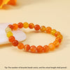 Casual Round Natural Stone Beaded Bracelets