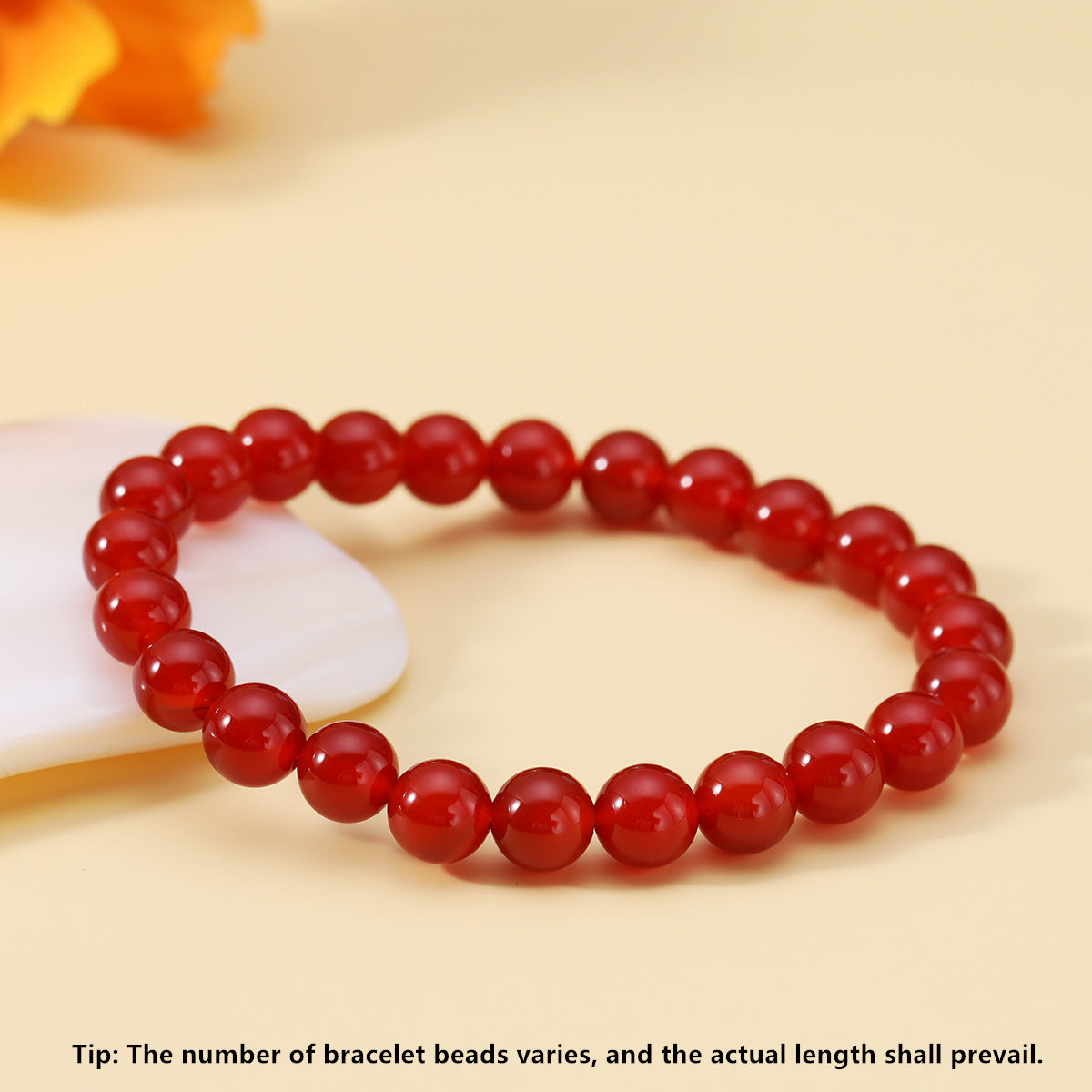 Simple Style Round Natural Stone Beaded Bracelets