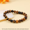 Simple Style Round Natural Stone Beaded Bracelets